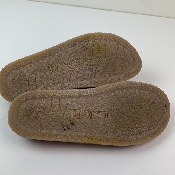 BORN CARAH Sandal Natural Clay, Suede with leather footbed rubber no slip sole - Picture 8 of 9